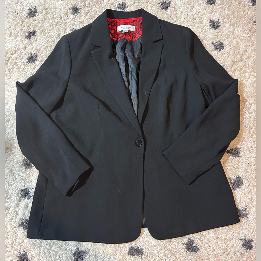 Gerry Weber Black Blazer Classic Tailoring